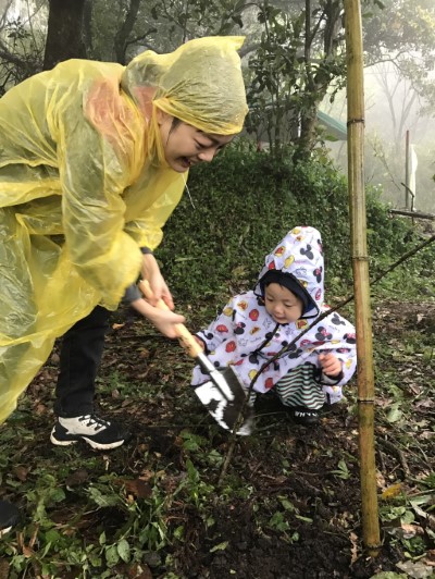 公私協力栽植適地原生種，營造自然生態小園地 